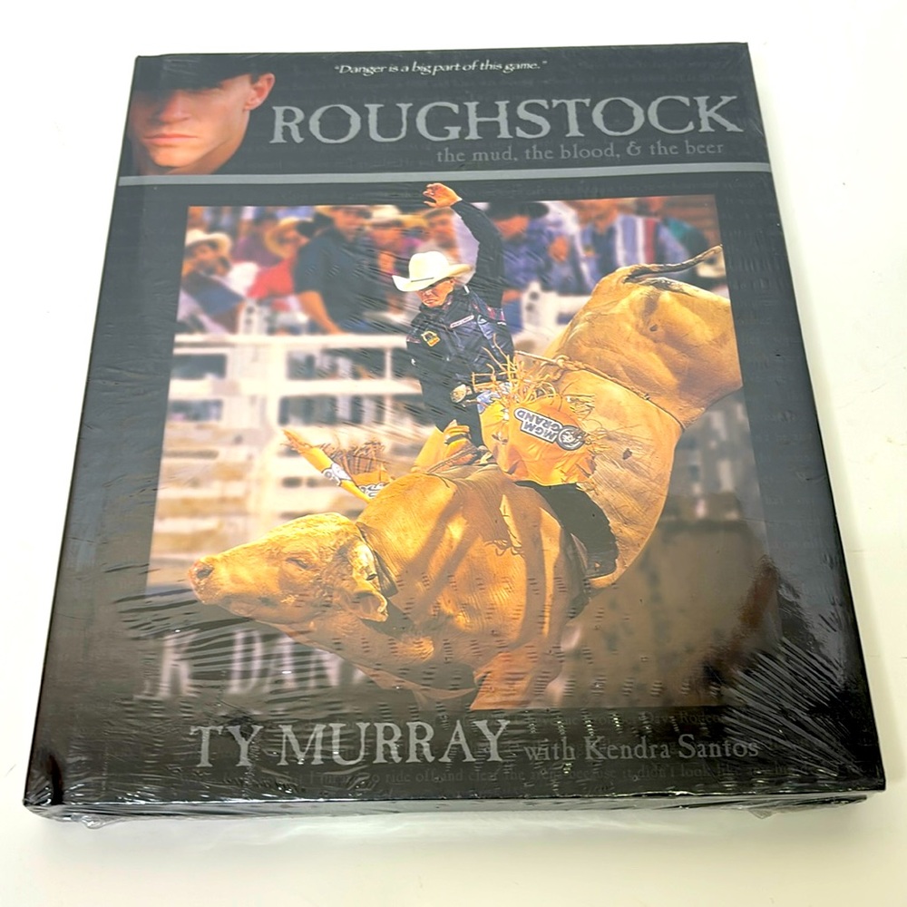 Book | Large Hardcover Roughstock , The Mud, The Blood & The Beer | Ty Murray